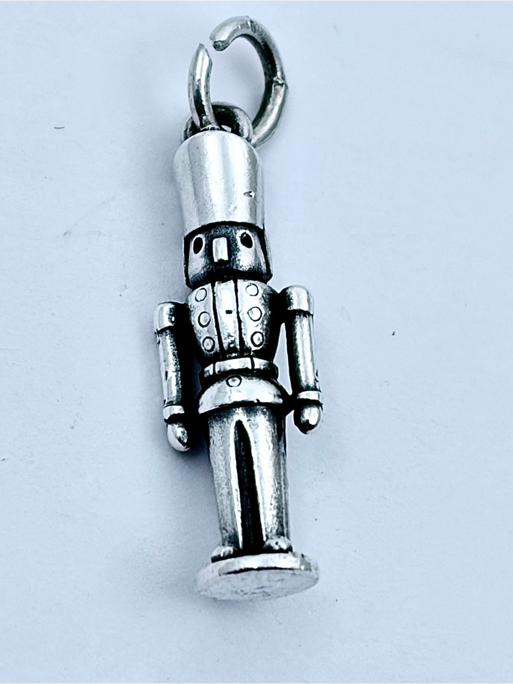 James Avery Silver Nutcracker Charm Bracelet Pendant